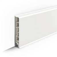 Плинтус напольный прямоугольный 80мм 2,2м "Идеал Дюра"