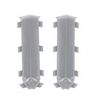 Угол внутренний алюминий для ал. плинтуса 100мм 